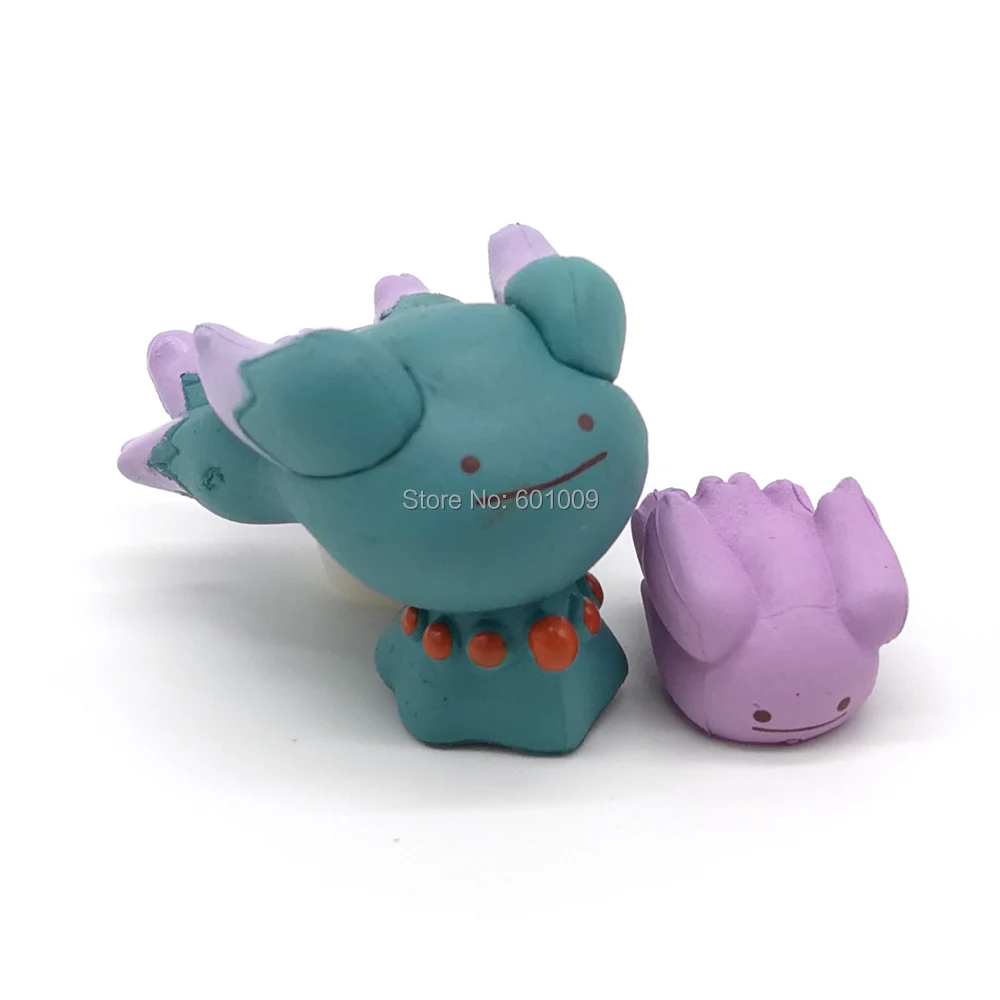 5 шт. Дитто Metamon Glaceon Leafeon Misdreavus Chandelure Litwick 3 см ПВХ Фигурки игрушки в розницу|Игровые