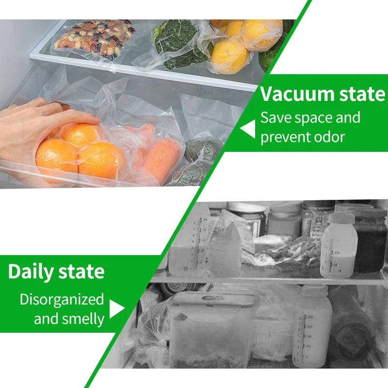Вакуумный упаковщик для сохранения свежести продуктов пищевые пакеты