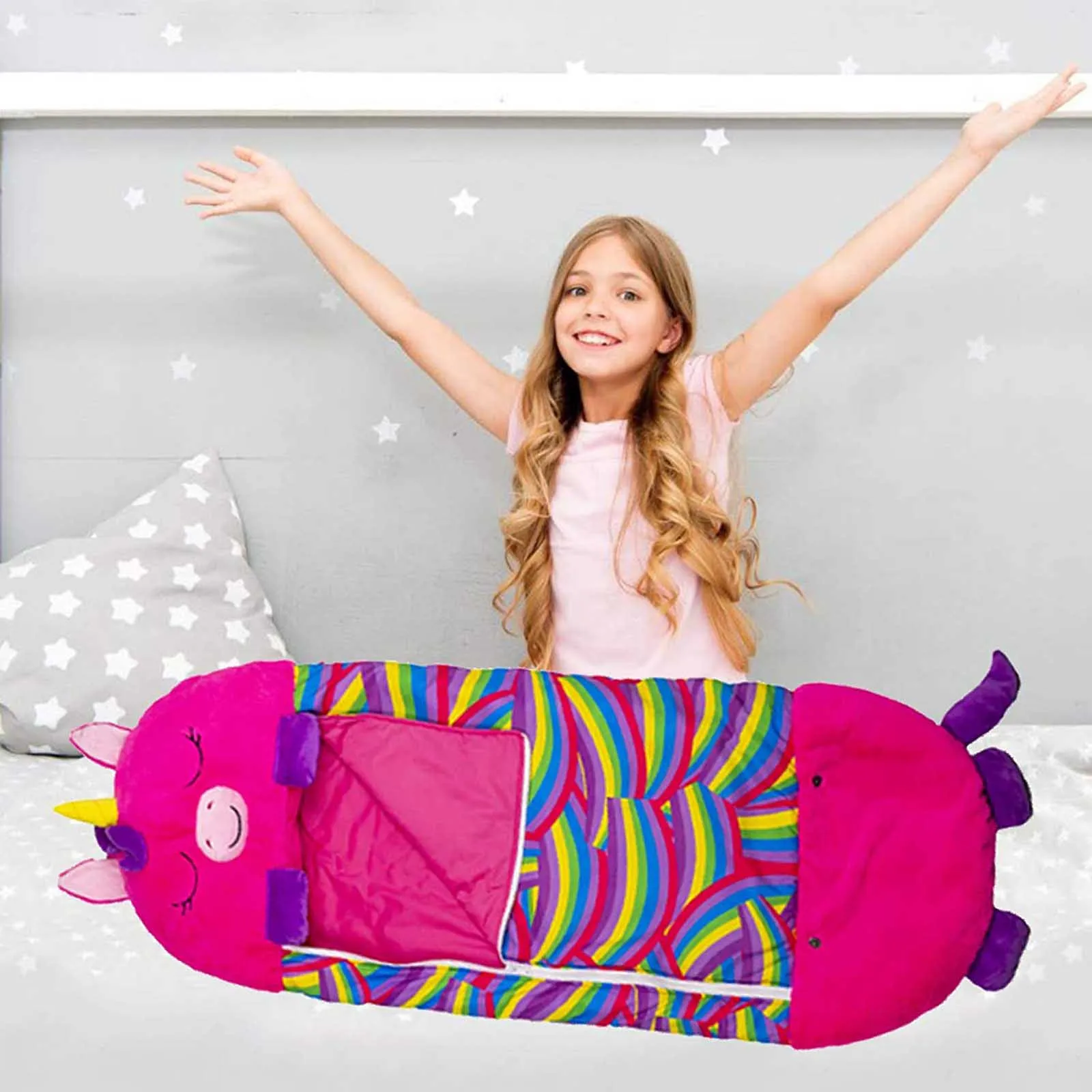 Спальный мешок новый стиль для детей ленивый теплый спальный одеяло детская