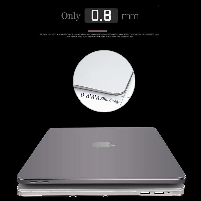 Чехол для ноутбука Macbook Air 13 Pro 16 Retina 12 15 11 дюймов Funda Touch Bar 2020 M1 A2289 A2251 A2338|Сумки и