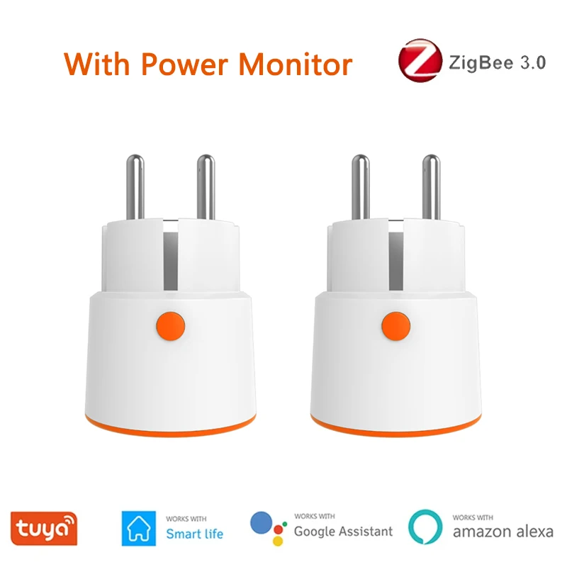 

Смарт-розетка Tuya Zigbee Power, 16 А, 3680 Вт, с монитором