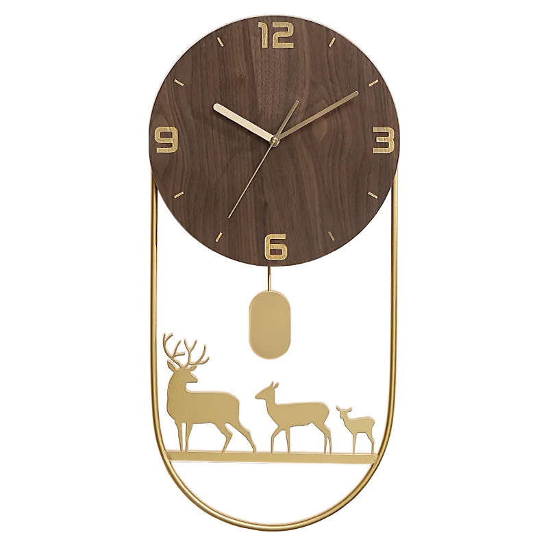 Настенные часы в скандинавском стиле роскошные большие настенные 3D с