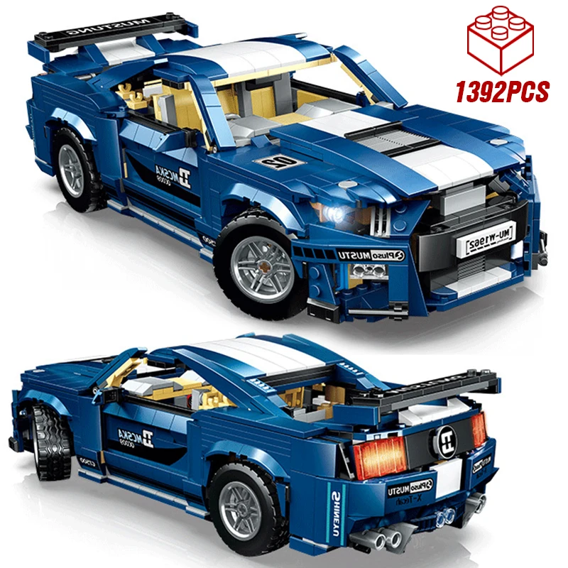 Новинка 2020 строительный блок Technic Speed Champion Car для дрифта супергоночный автомобиль