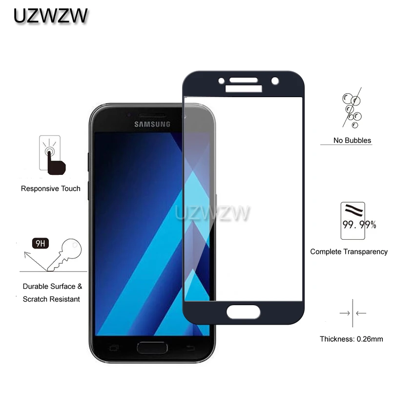 2 шт стекло для samsung Galaxy A3 a320 Полное покрытие экрана защитное стекло закаленное стекло для samsung A3 стекло