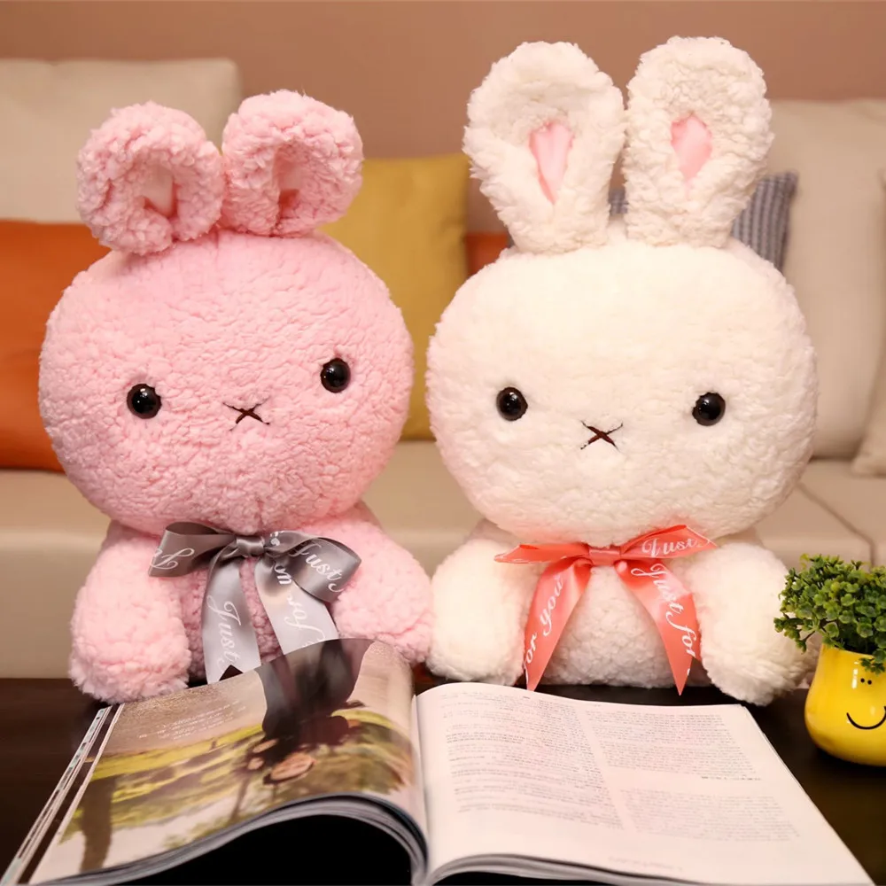 

Soft Plush Rabbit Toy Baby Doll Kawaii Stuffed Toys Cute Rabbit Bunny Toys For Girls Chidren's Toy Girls Birthday Gift Kids Toy