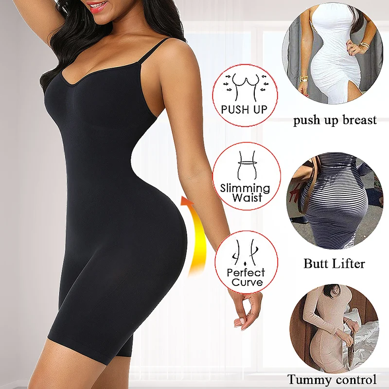 Seamless Waist Trainer For Women Push Up Butt Lifter Corset Slimming Shapewear Tummy Control Underwear Body Shaper Bodysuit