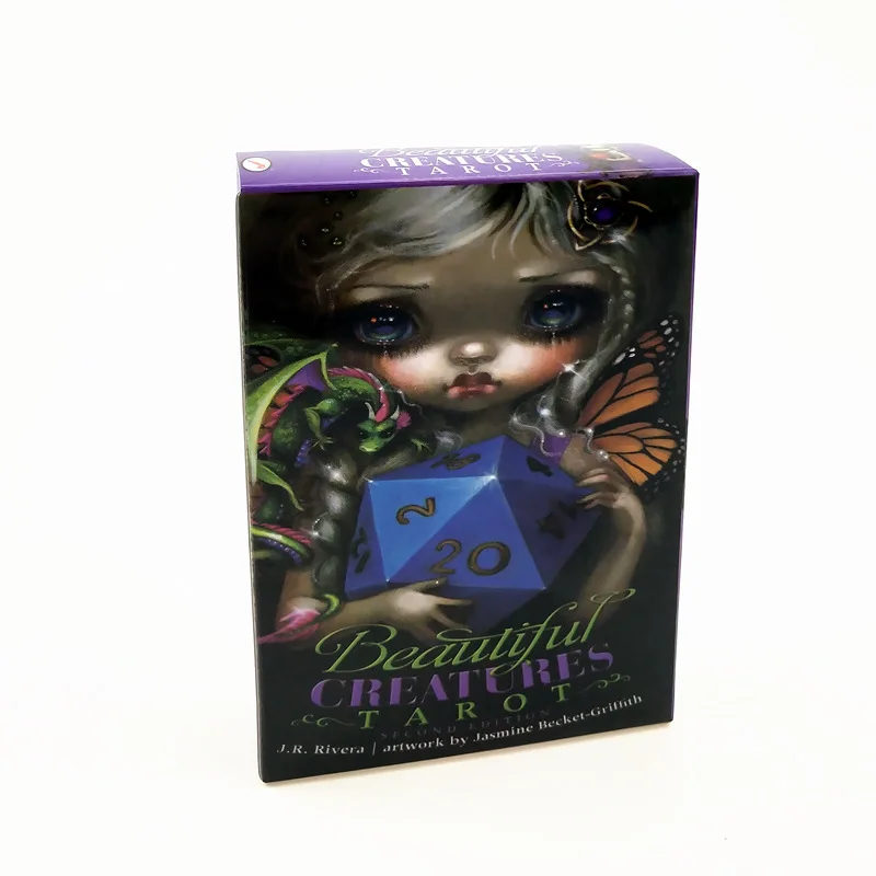 

Ridebeautiful creatures Tarot Del flash Cards Tarot Deck Oracles Game Linestrider Dreams Toy Divination Star Spinner Muse