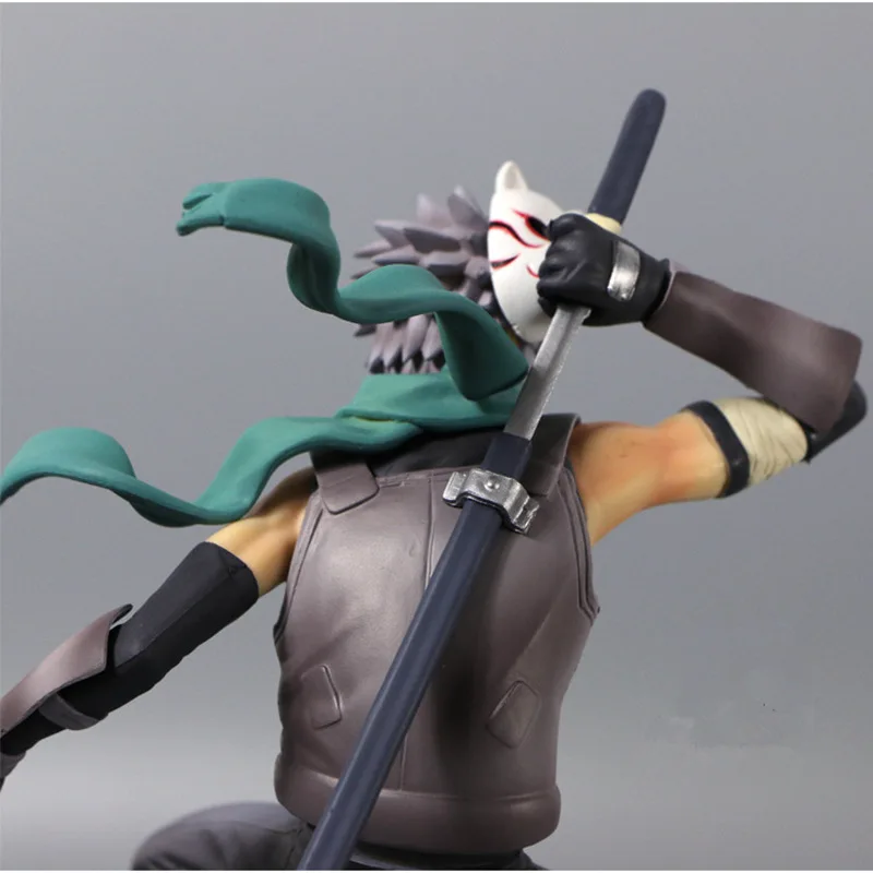 23cm anime figurine change head hatake kakashi pvc action figure the dark kakashi figures collectible toy free global shipping