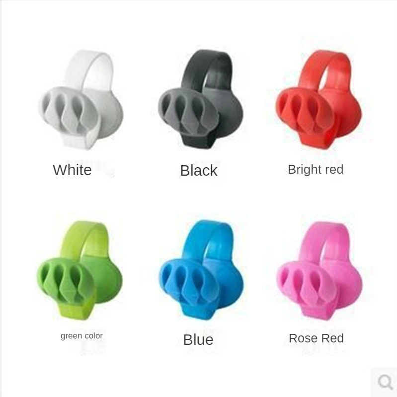 

5Pcs Desktop Plug Wire Management and Fixing Clip Hub Power Cord Winder Buckle Cable Organizer Cable Organizer Cable Management