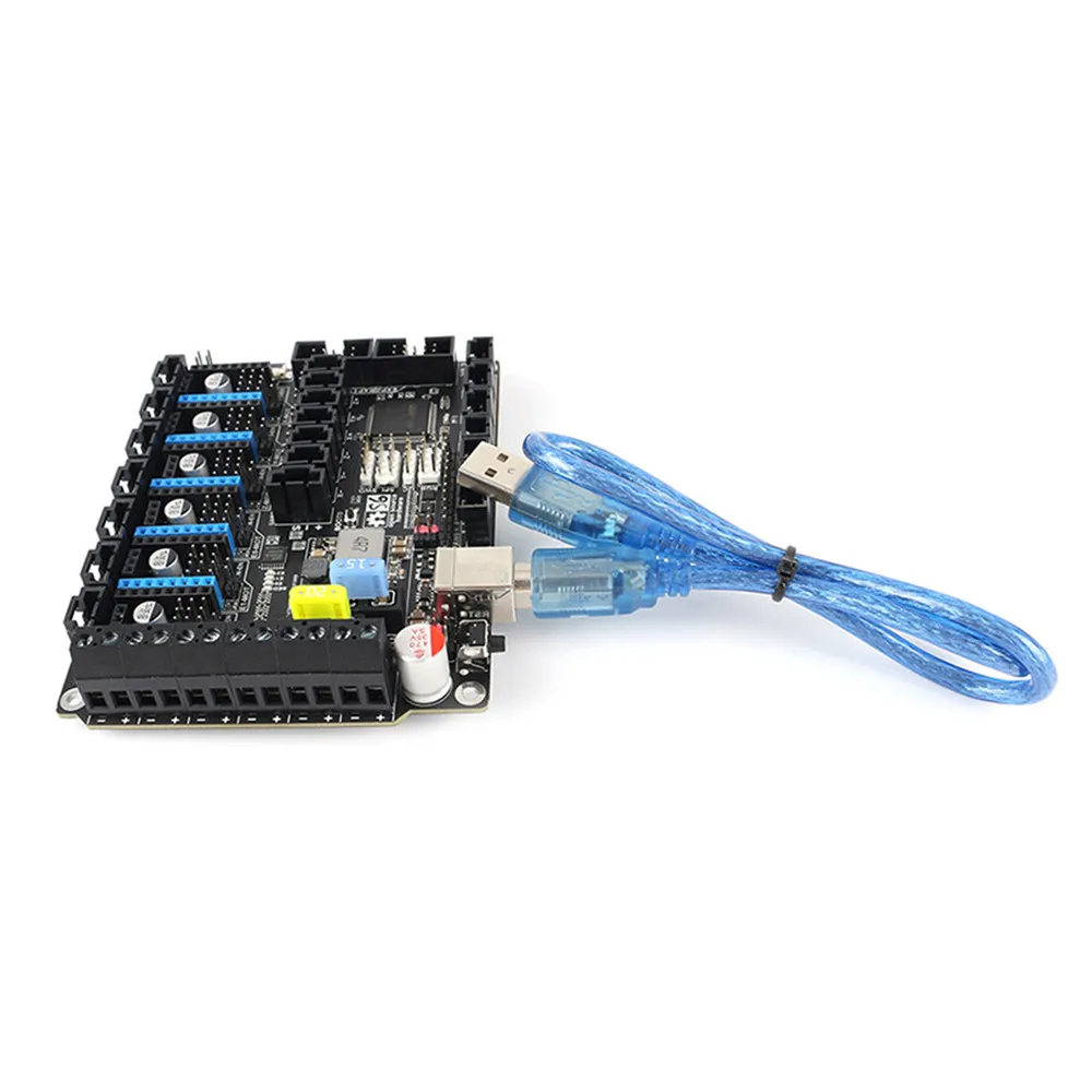 

Professional S6 V1.2 ARM32-bit Main Control Board Support 6X TMC Drivers Color Touch Screen 3D Printer Accessories