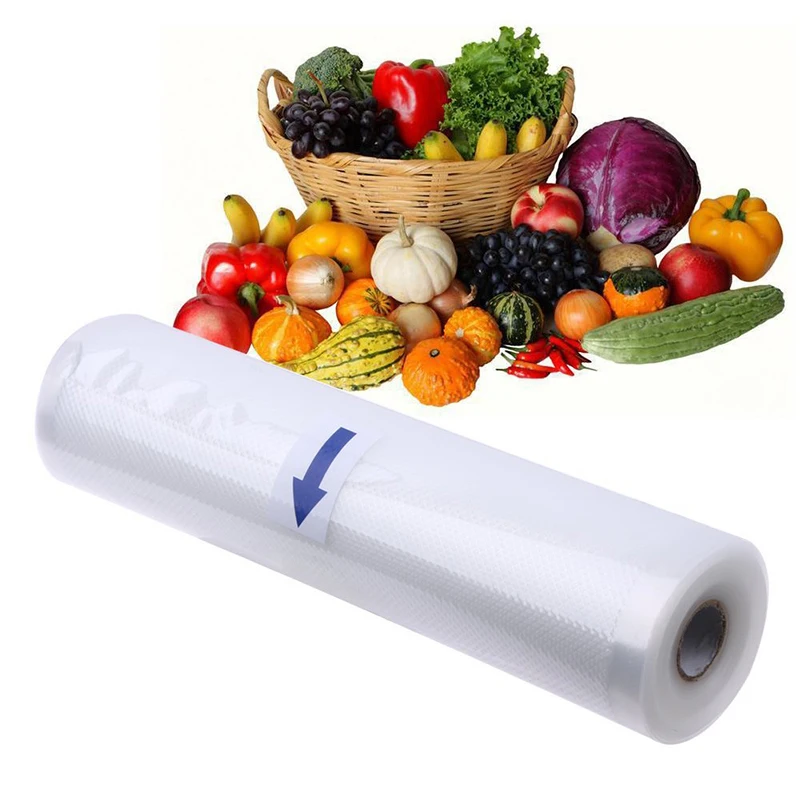 

Бытовые вакуумные пакеты для пищевых продуктов, вакуумные пакеты для хранения пищевых продуктов для кухни, упаковочная пленка, упаковочная...