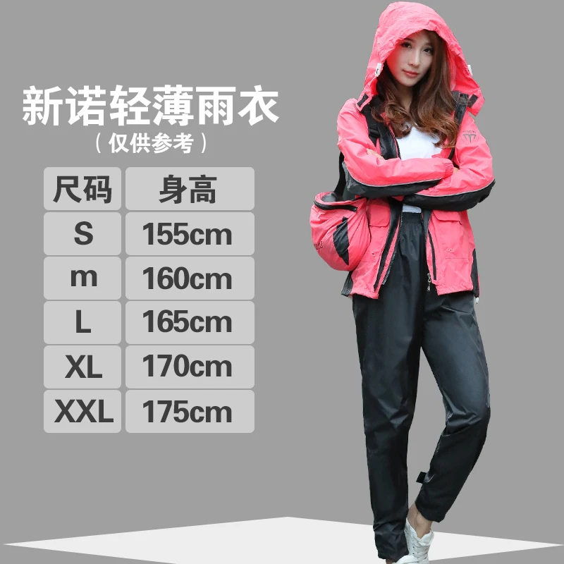 

Outdoor Travel Raincoat Jacket Hoodie Men Fashion Motorcycle Rain Suit Camping Waterproof Traje Para Lluvia Rain Gear EA60YY