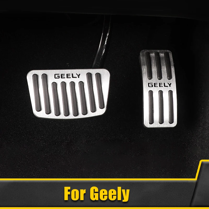 Автомобильная Накладка педали тормоза акселератора без сверления для GEELY Atals Boyue