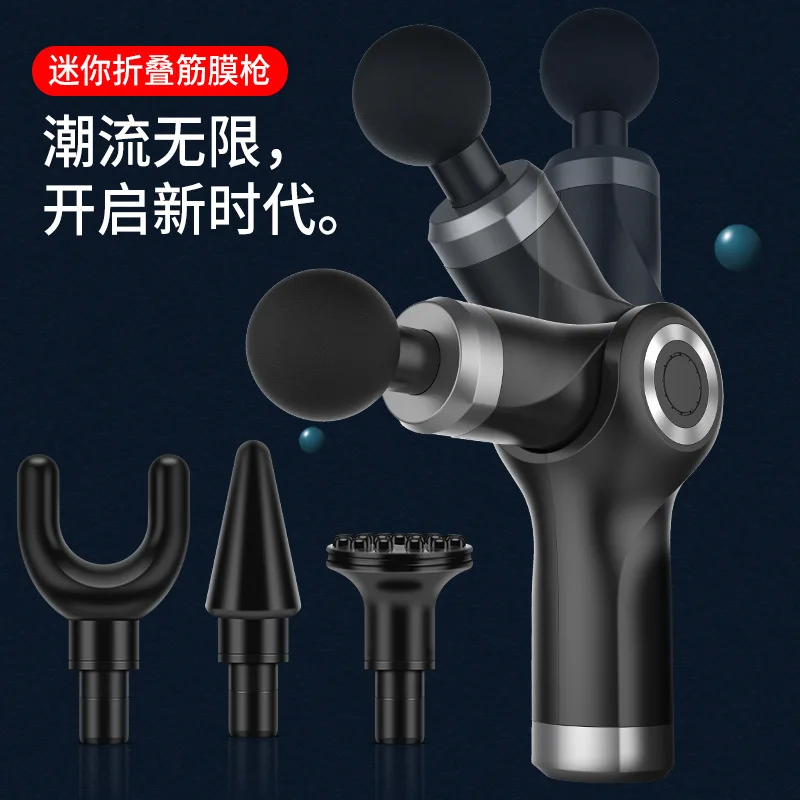 

2021 New Profession Massage Gun Electric LCD Display Deep Fascia Massager Electric Muscle Pain Exercising Relaxation Slimming