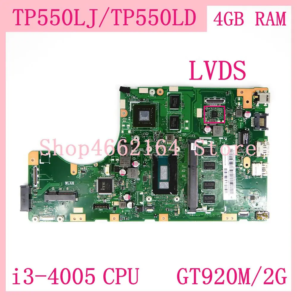 Материнская плата TP550LJ 4 Гб ОЗУ модель GT920M/2G для ноутбука ASUS TP550 TP550L TP550LD
