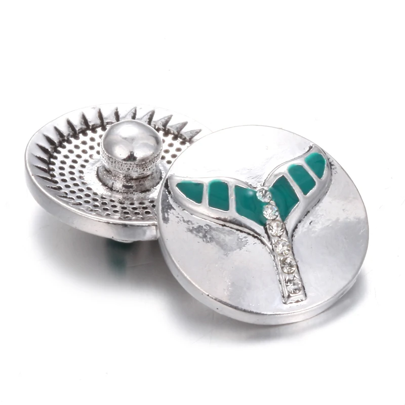 10 шт./лот новые кнопки ювелирные изделия горный хрусталь масляные металлические