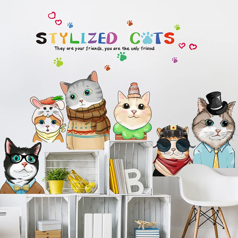 Красочная детская комната украшение для дома|Наклейки на стену| |