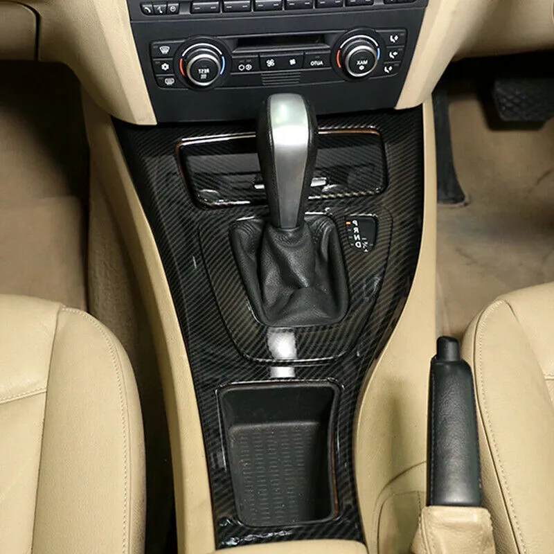 

1PCS Gear Shift Panel Cover Trim Carbon Fiber Glossy Light & Super Strong Right