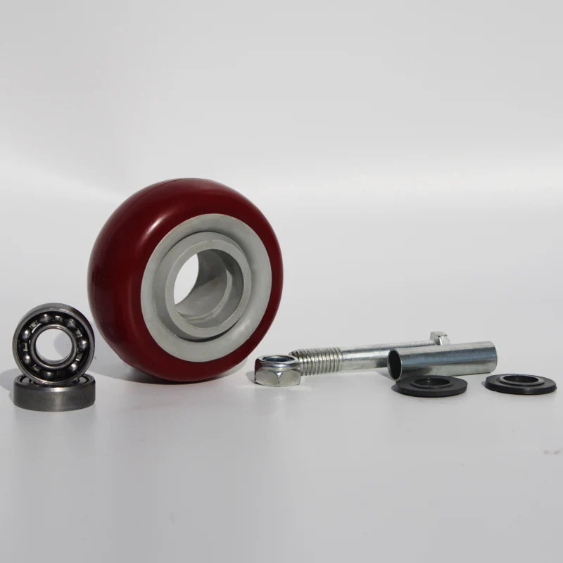 5 дюймовый ролик полиуретановый подшипник направленный беззвучный промышленный