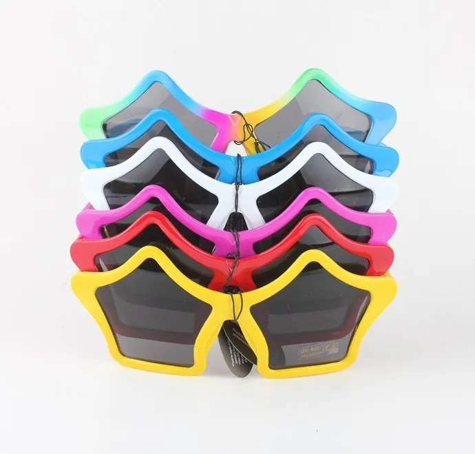 1 Pcs Kawaii Shiny Star Glasses Decorated Party Favors Birthday Event Festive Supplies Decoration for Kids Gift | Дом и сад