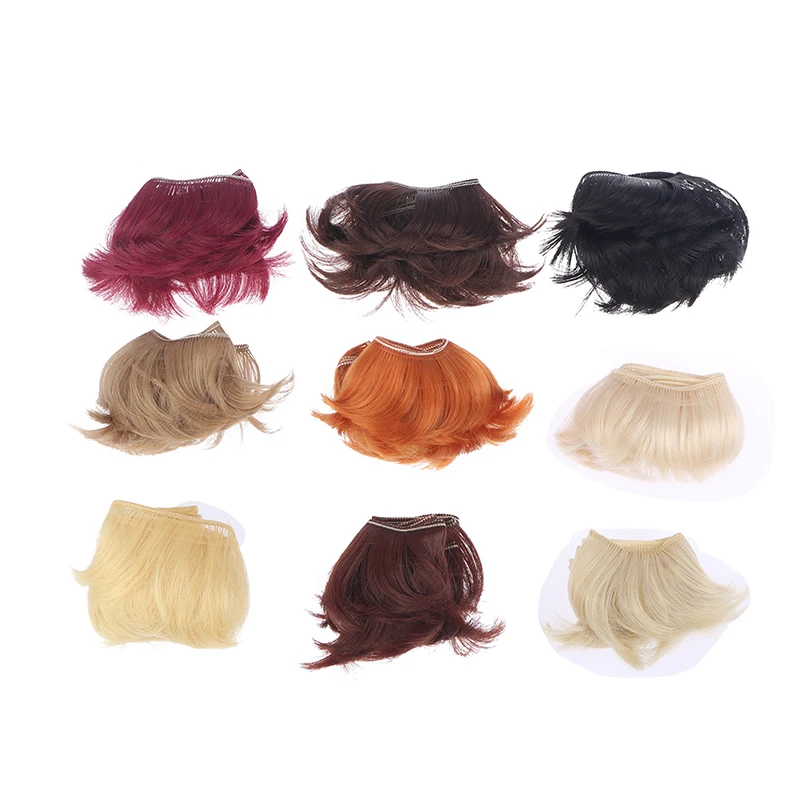 

5cm*100cm High Temperature Heat Temperature Heat Resistant Doll Hair For 1/3 1/4 1/6 BJD Diy Curly Doll Wigs Free Shipping