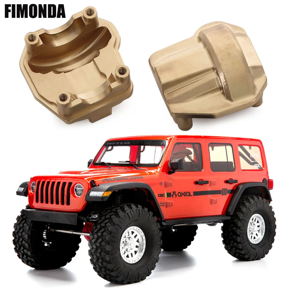 

SCX10 III латунная крышка дифференциала веса AR45, запчасти для обновления портальной оси для 1/10 RC Crawler Axial AXI03007 AXI03006 Wrangler