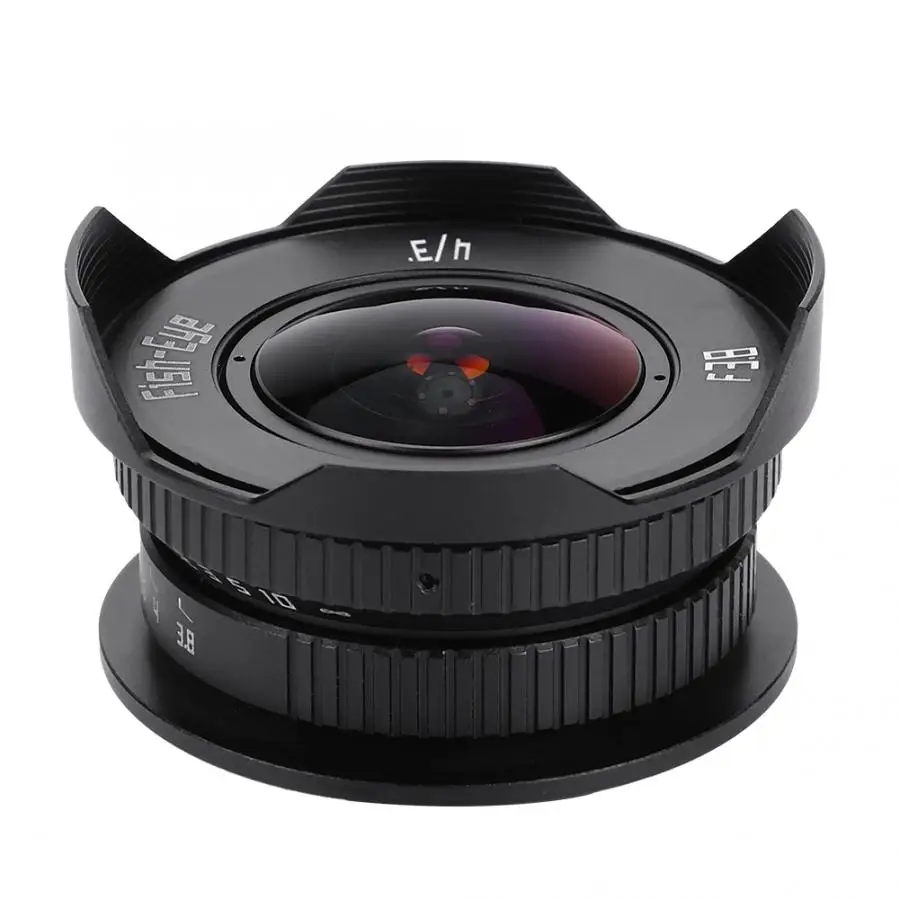 Объектив lente para Cellular 8 мм f/3 C крепление 4/3 &quot рыбий глаз беззеркальное для Micro MFT M4/3