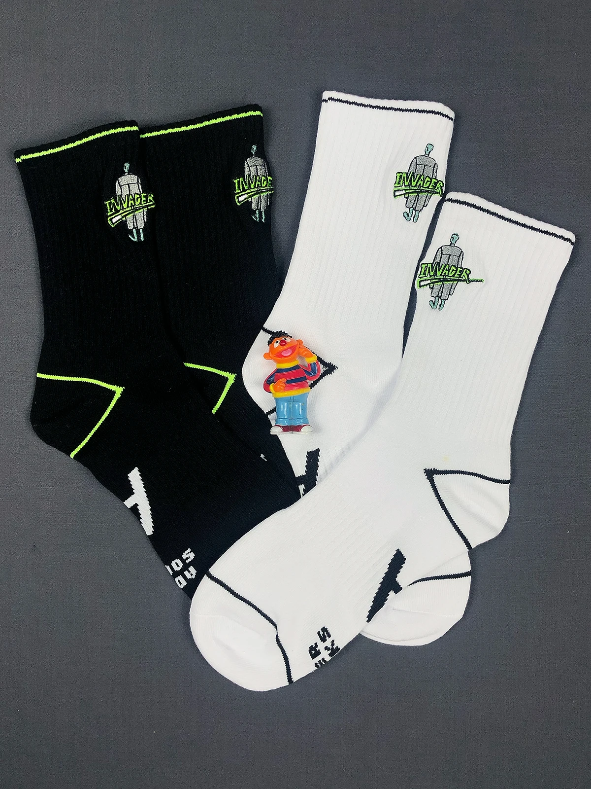 

Уличные модные хлопковые носки, армейские солдаты-инвадеры, боевые силы, научная фантастика, защитные защитники