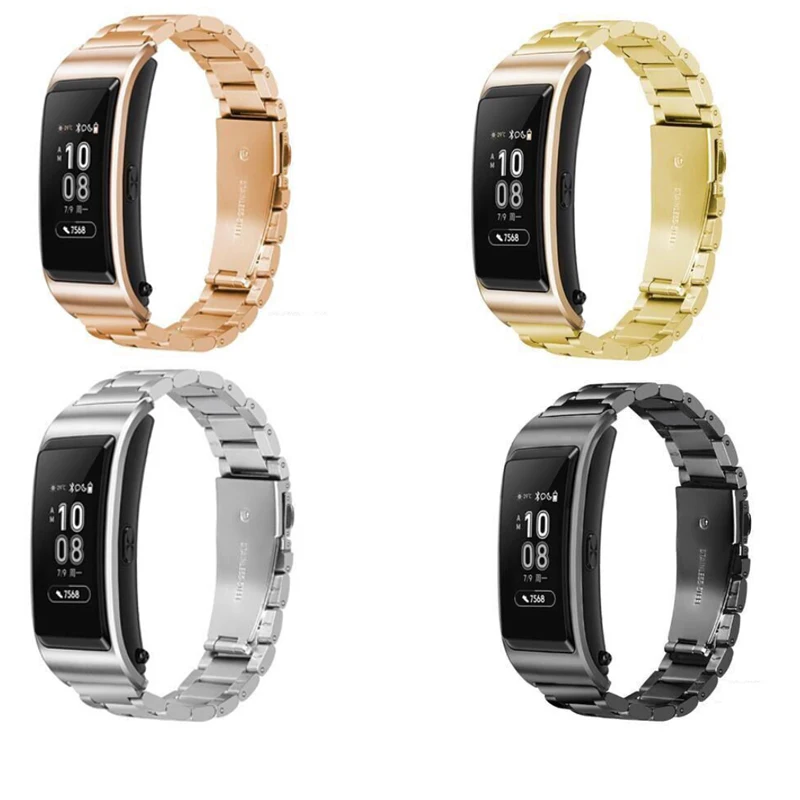 Stainless Steel Straps For Huawei TalkBand B6/B3 Smart Bracelet 16MM Wristband Band B6 Watch Correa Accessory