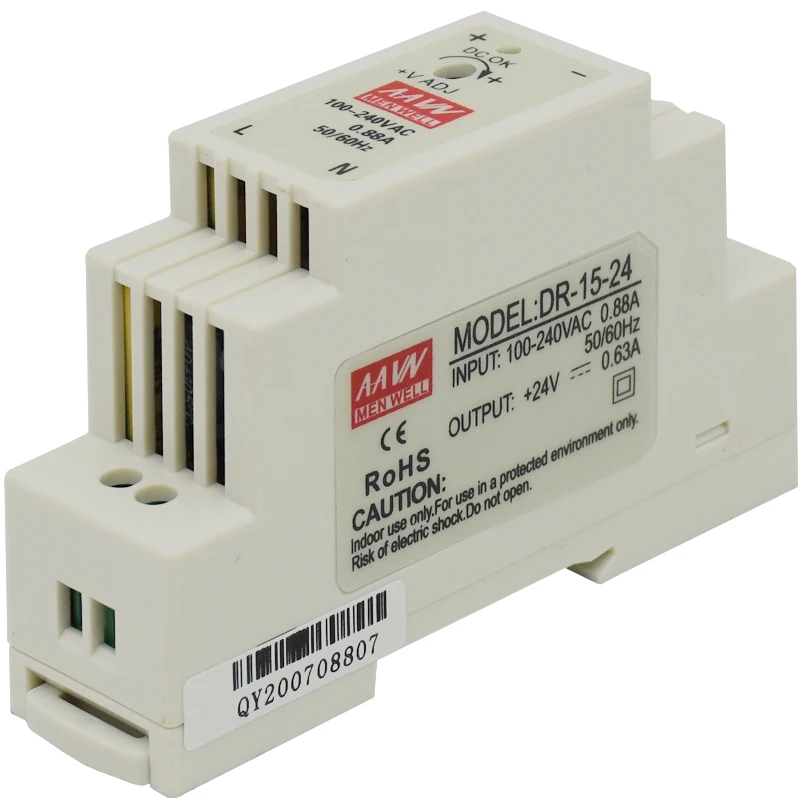 Источник питания DR-15 5 в 12 В 24 AAVN DIN rail простой установке | Обустройство дома