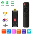 Лучший X96 Mini S400 4K Tv Stick Android 10,0 Allwinner H313 четырехъядерный 2 Гб 16 Гб Смарт ТВ Медиаплеер ТВ приставка Google Fire Dongle