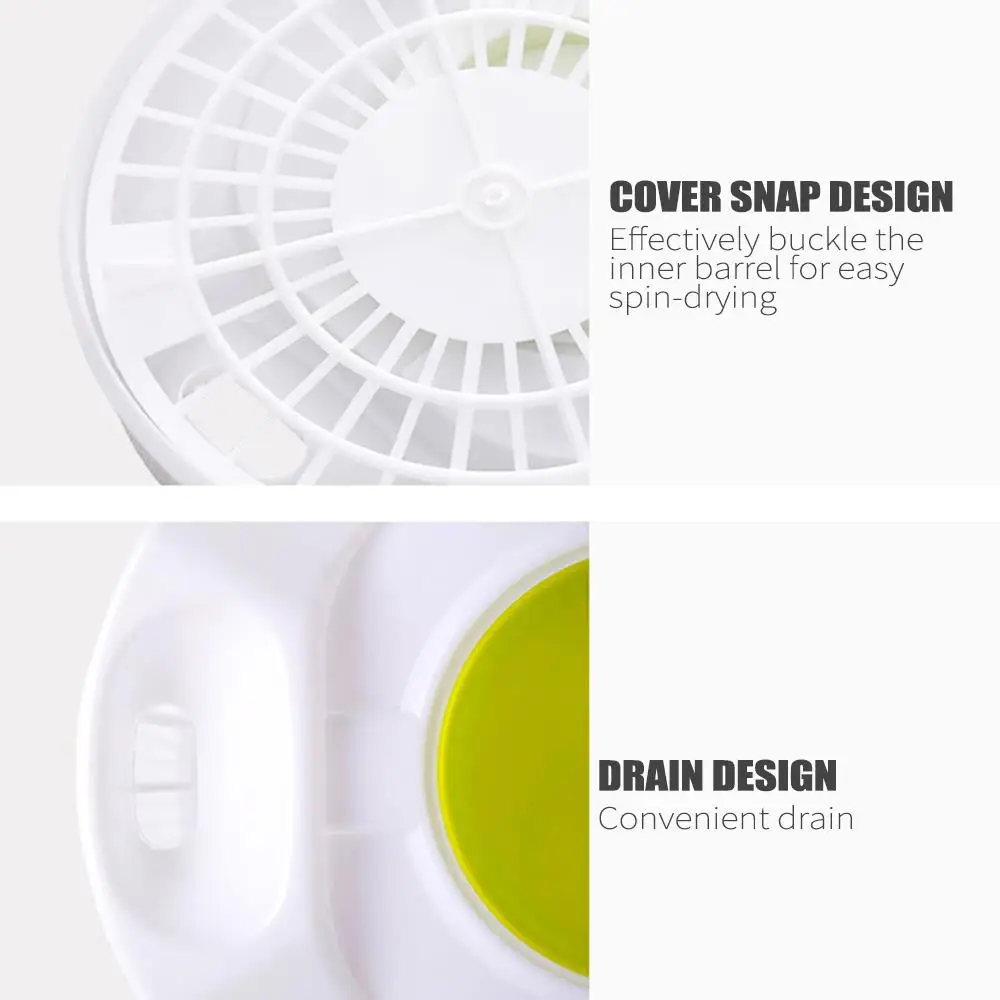 Drain Basket Vegetable Dryer PP Strainer Folding Washing Baskets Silicone Colander Kitchen Gadgets сушилка для зелени | Дом и