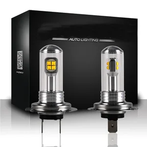 Лампа противотуманная светодиодная, 12 В, 6000 лм, 2 шт.