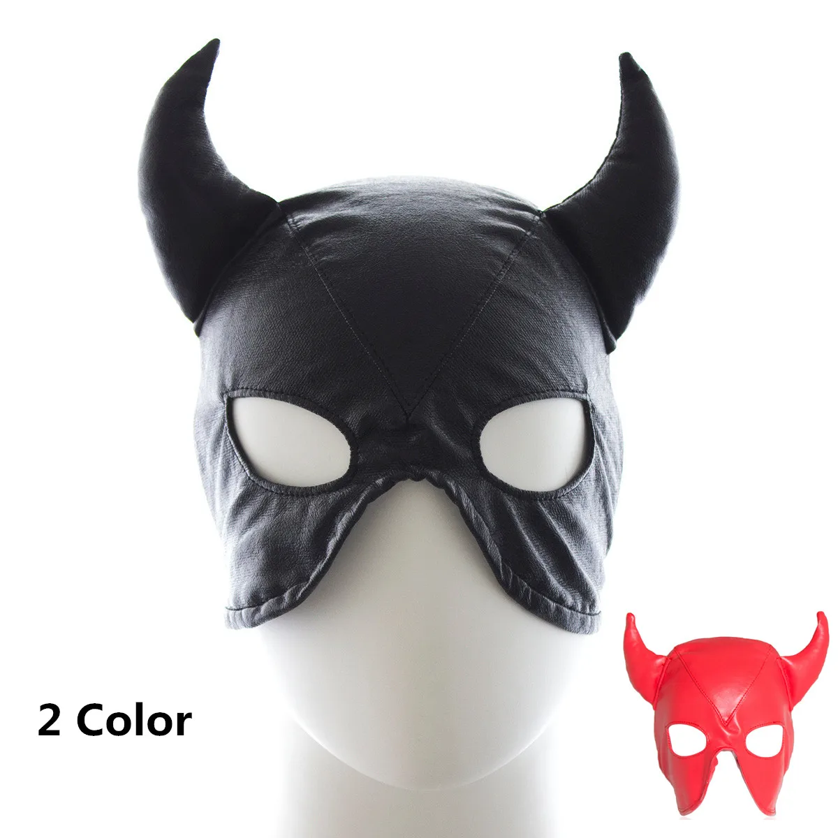 Маска с кожаным капюшоном для мужчин и женщин косплей Cosplay Couple флирт Хэллоуин