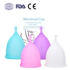 Менструальная чаша медицинского назначения 2 шт., менструальная силиконовая чаша Copa, менструальная медицинская многоразовая Женская чаша для женской гигиены