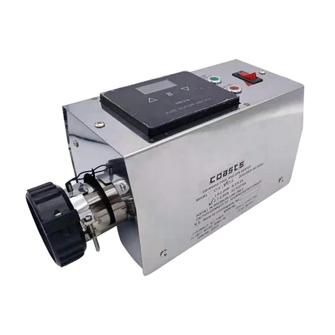 3 кВт, 220 В, нагреватель для бассейна, электрический нагреватель для бассейна и спа-ванны, аксессуары для бассейна с термостатом 220 В - изображение