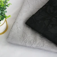hy embossed jacquard brocade fabric 100 polyester breathable fabrics suitable for clothing fabric by the meter and yard