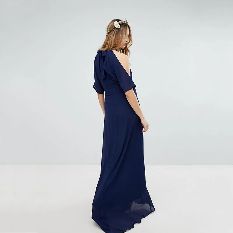 Gryffon вечернее платье для беременных женщин ТРАПЕЦИЕВИДНОЕ шифоновое в стиле