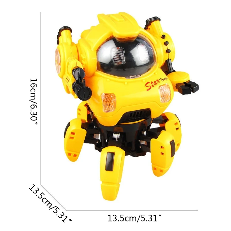 

Octopus Robot with Lights and Music Can Move Forward and Backward and Dance Early Education for Young Boys and Girls N0HD