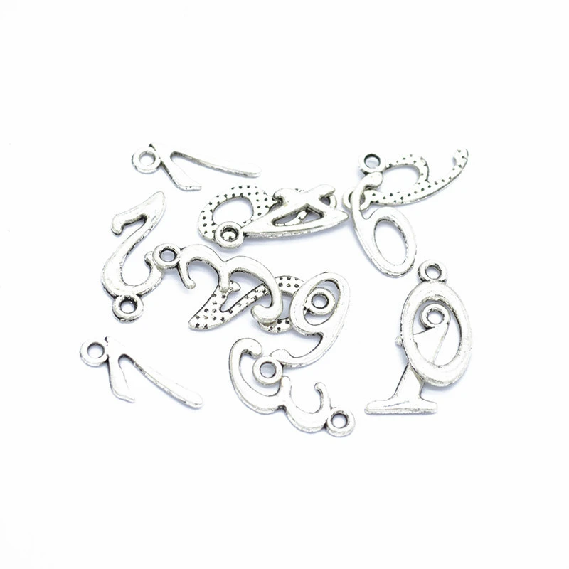 

15sets Numbers 0 to 9 Charms DIY Jewelry Making Pendant Fit Bracelets Necklaces Earrings Handmade Crafts