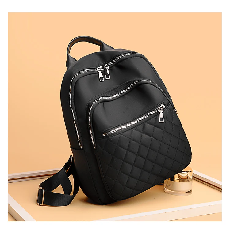 

Backpack For Women 2020 New Fashion Multi-layer Oxford Student Bag With Large Capacity Nylon Travel Backpack