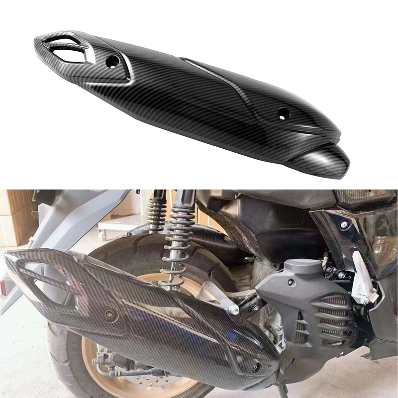 

for Yamaha NMAX 155 NMAX155 NMAX150 125 2020 Exhaust Pipe Heat Shield Protector Thermal Insulation Cover Protection