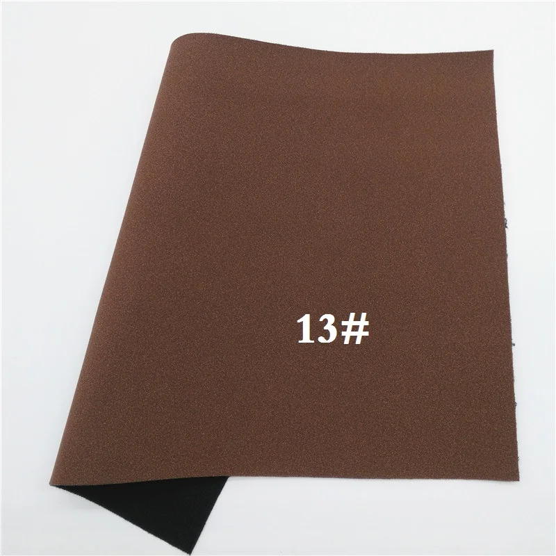 13 Glitterwishcome 21X29 см A4 размер винил для бантов замша кожа ткань, синтетическая кожа, искусственная кожа листы для бантов, GM559A - Цвет: 13