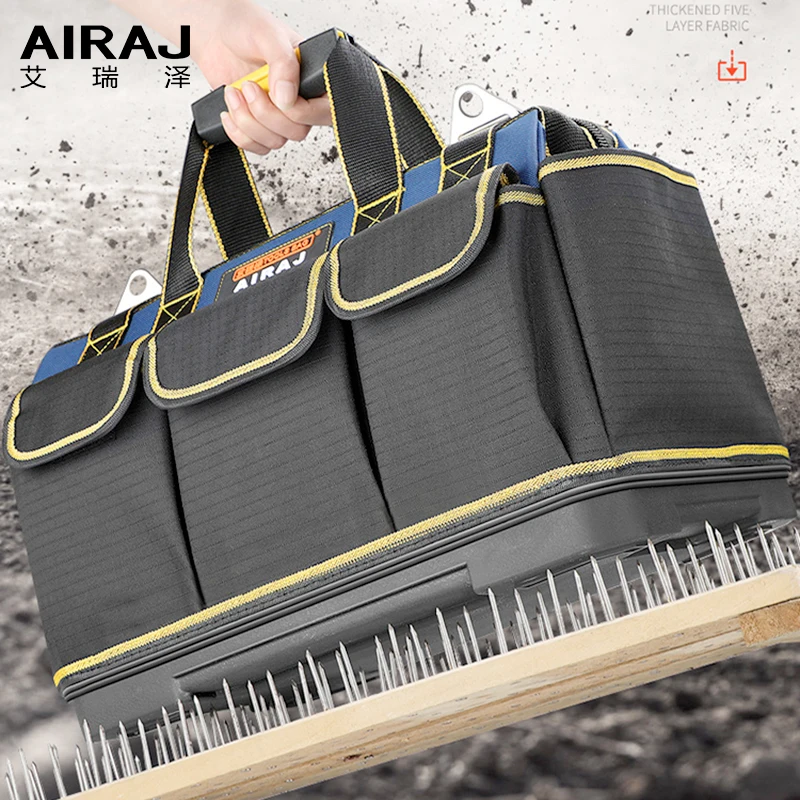Многофункциональная сумка для инструментов AIRAJ 1680D, водонепроницаемая, с несколькими карманами, с защитой от падения от AliExpress WW