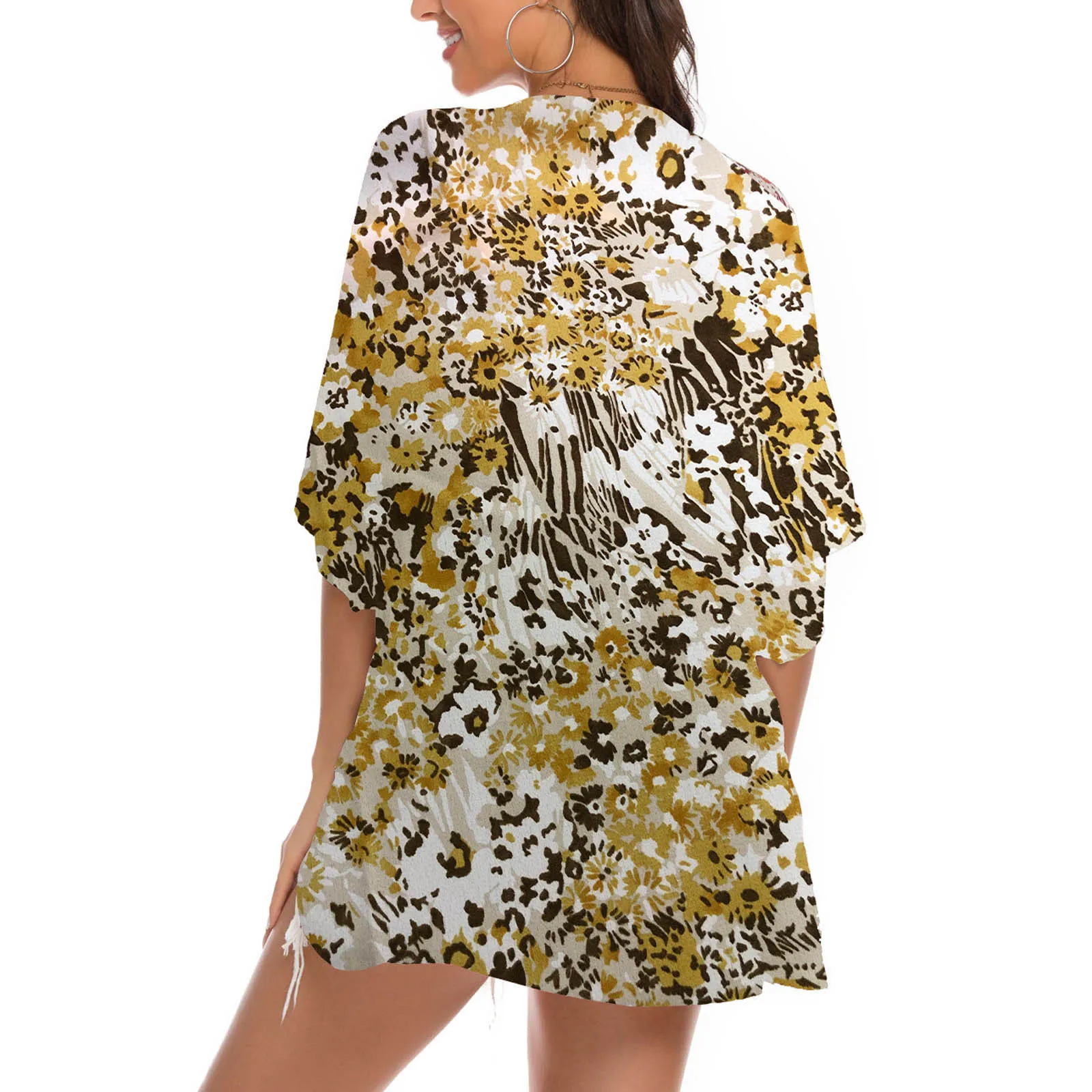 

2021 Printed Shirts Women Top And Blouses Short Sleeve Ladies Casual Blusas Beachwear Loose Female Fashion Shirt