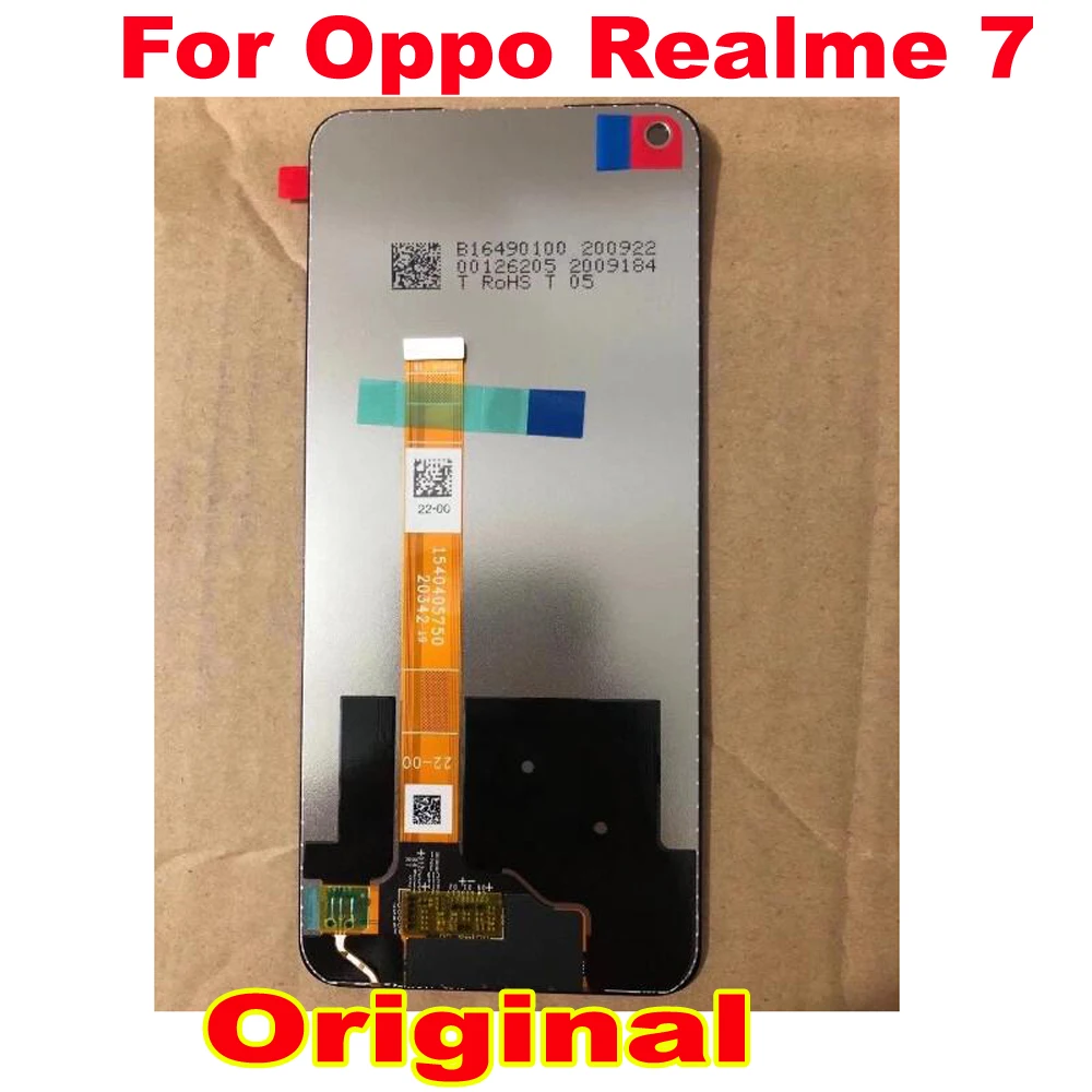 Оригинальный Лучший ЖК-дисплей для Oppo Realme 7 RMX2155 RMX2151 RMX2163 | Мобильные телефоны и