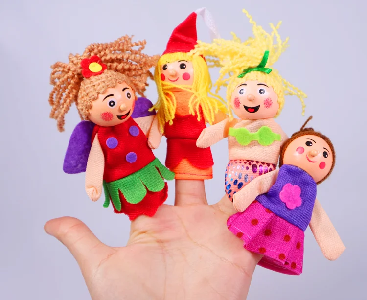 Палец Театр сказок платье принцессы-Русалочки с изображением персонажей