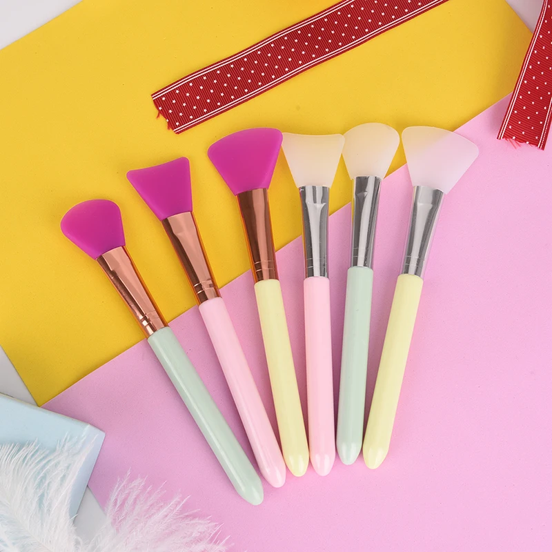 

1PC Silicone Facial Mask Makeup Brushes Face Skin Care Mixing Mud Brush Make Up Soft Brush Tools