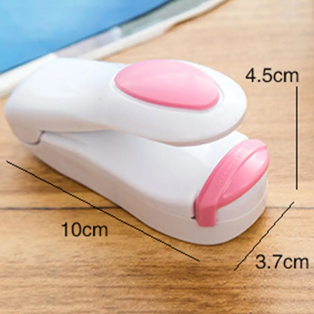 

Portable Practical Handheld Food Snack Heating Sealer Hand Pressing Plastic Package Bag Clip Household Sealing Machine