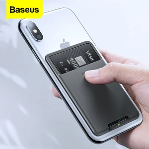 Чехол-Кошелек Baseus для iPhone X, Xs, силиконовый, с наклейкой 3M